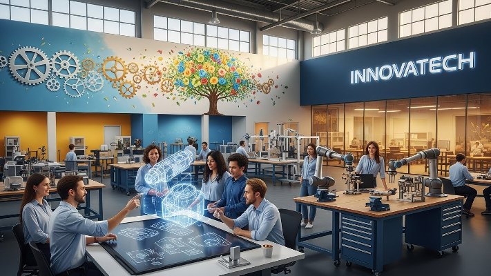 مقاله ویژگی های سازمان صنعتی خلاق و نوآور