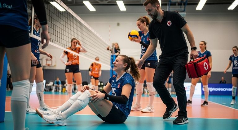 تحقیق آسیب های ورزشی والیبال