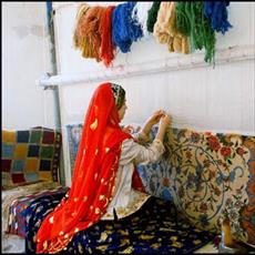 تحقیق پیرامون قالی بافی