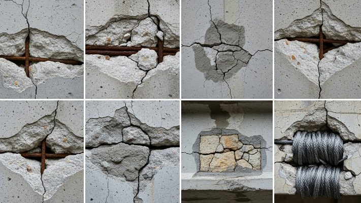 تحقیق درباره آسیب شناسی و ترمیم بتن