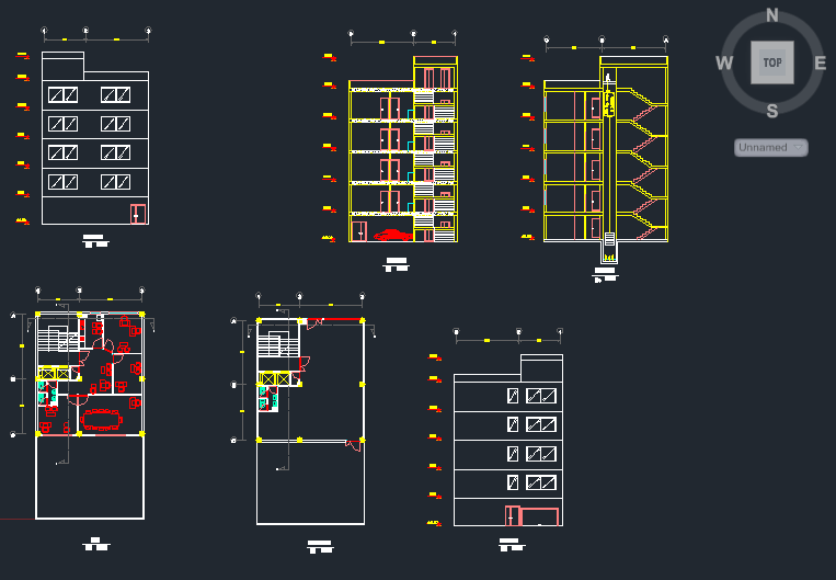 مقاله طراحی ساختمان اداری 4 طبقه بتنی