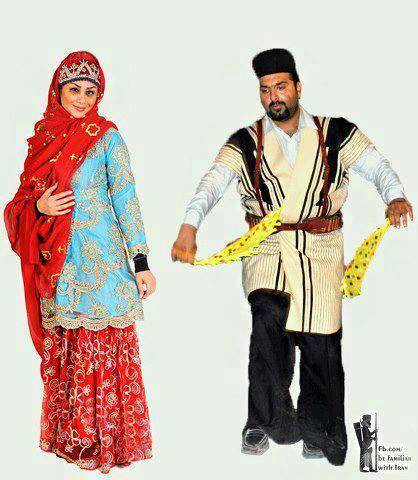 تحقیق پوشاک بختیاری