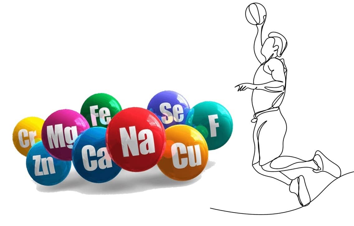 پاورپوینت نقش مواد معدنی در فعالیت های ورزشی