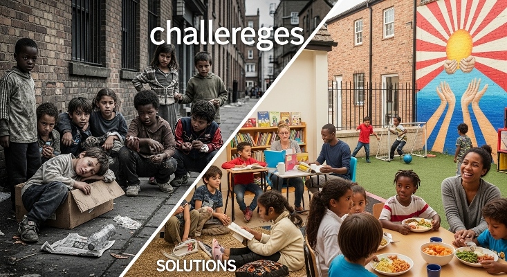 مقاله کودکان خیابانی، چالش ها و راهکارها